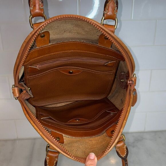 Dooney & Bourke Bag Purse Handbag Pebbled Leather Norfolk Satchel Tote Bag - Picture 11 of 16